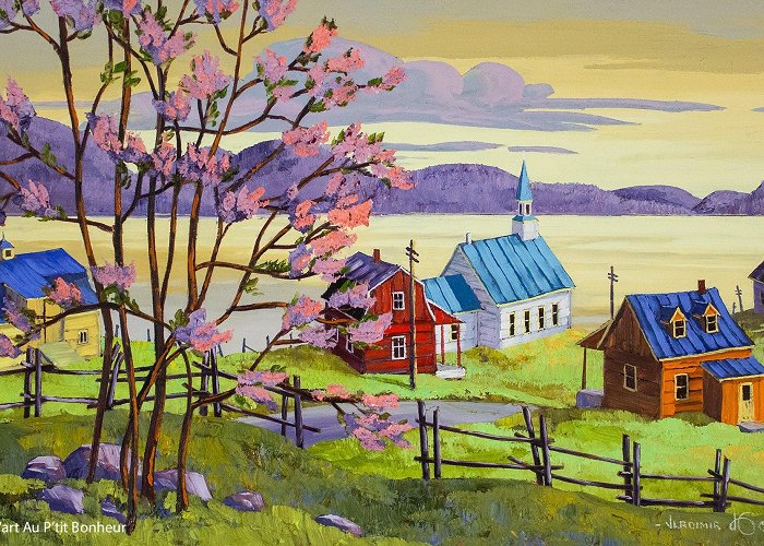 Village des Lilas Vladimir Horik, available paintings | Au P'tit Bonheur Art Gallery ... photo