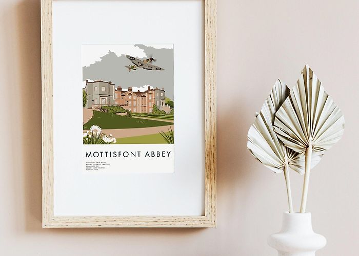 Mottisfont Abbey Mottisfont Abbey and Gardens, Hampshire, England With Supermarine ... photo