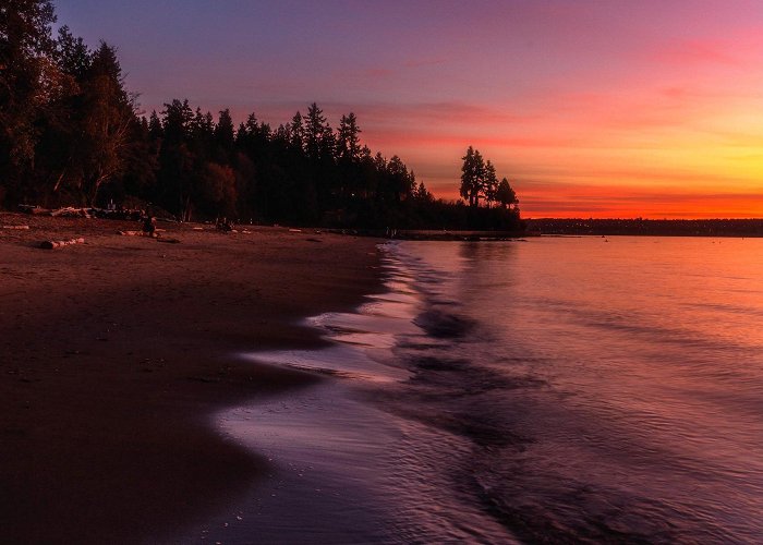 Third Beach Sunset over Third Beach in Vancouver. : r/pics photo