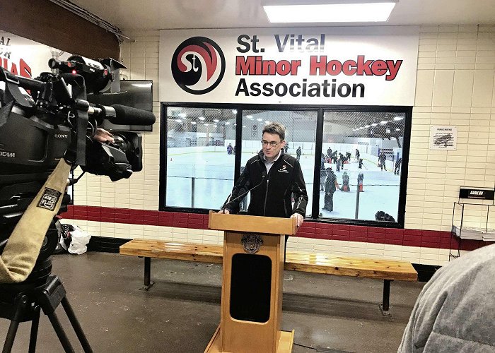 St Vital Centennial Arena Upgrades celebrated at St. Vital Centennial Arena – Our Communities photo