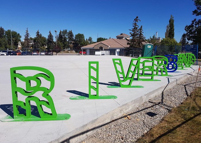 Riverbend Community Association New bike rack installed in Riverbend : r/Calgary photo