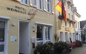 Hotel Weinhaus Hoff バート・ホンネフ・アム・ライン Exterior photo