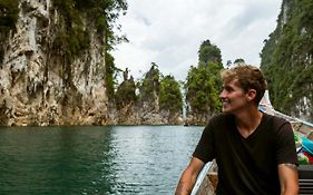 Khao Sok National Park Monkey Mansion - Jungalows & Toursヴィラ Exterior photo