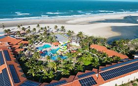 Jangadeiro Praia Hotel Resort - Pe Na Areia アキラス Exterior photo
