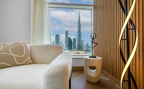 Upgraded Apartment With Stunning Burj Khalifa View ドバイ Exterior photo