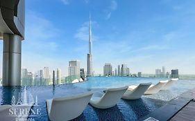 Serene Retreats Paramount Two Bedroom Suite 1 With Burj View ドバイ Exterior photo