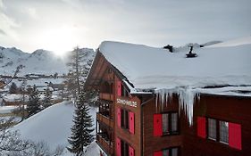 Hotel Garni Sonnenhalde アローザ Exterior photo