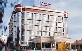 ホテル Ramada By Wyndham シムケント Exterior photo