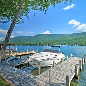 Waterfront Home On Lake George With Boat Dock! クイーンズベリー Exterior photo