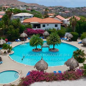 Tropical Bungalow In Seru Coral Resort Curacao With Beautiful Gardens, Privacy And Large Pool ウィレムスタッド Exterior photo