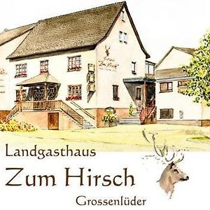 Hotel- Restaurant Zum Hirsch Großenlüder Exterior photo