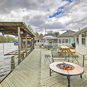 Lakeview Waterfront Indian Lake House Deck And Private Dock!ヴィラ Exterior photo