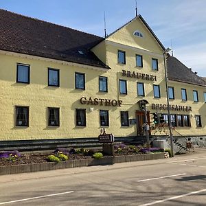 ホテル Brauerei-Gasthof Reichsadler Mogglingen Exterior photo