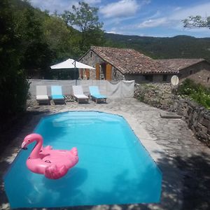 Cros  Maison De Charme 3 Etoiles Dans Les Cevennes Avec Terrasse Et Piscine Priveeヴィラ Exterior photo