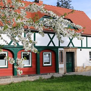 Ferienwohnung Zittauer Gebirge ヨンスドルフ Exterior photo