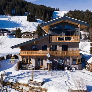 ミッタージル Ski In - Ski Out Panoramaferienhaus Breitmoos Neben Mittelstationヴィラ Exterior photo