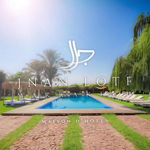 ホテル Jnan Lotf Marrakech マラケシュ Exterior photo