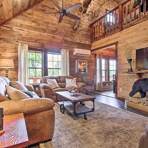 Elizabeth Secluded Log Cabin With Decks, Views And Lake Accessヴィラ Exterior photo