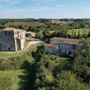 Pujols  Romantic Gite Nr St Emilion With Private Pool And Views To Die Forヴィラ Exterior photo