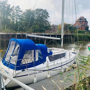 Cosy Sailing Boat Glamping Accommodation On The River In サンドウィッチ Exterior photo