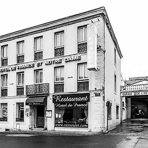 Hotel Restaurant De France カステルノーダリ Exterior photo