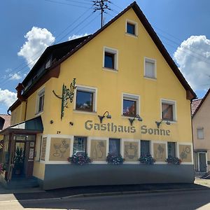 ホテル Gasthaus Sonne Hohenstadt  Exterior photo