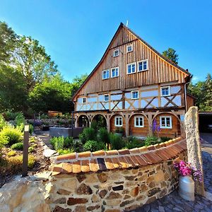 Pferdehof Am Burgsberg, Ferienwohnungen ザイフヘナースドルフ Exterior photo