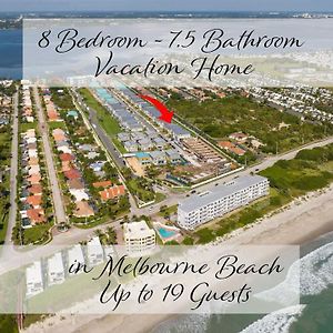 Wonderful 8Bd7Ba Melbourne Beach W Pool Dock & Beachヴィラ Exterior photo