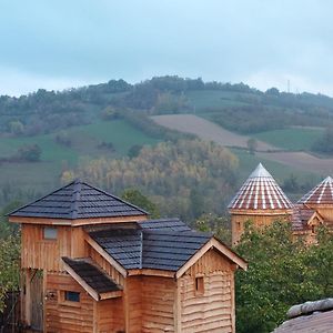 ホテル Roulottes Au Pied Du Vercors サン・ジャン・アン・ロワイヤン Exterior photo