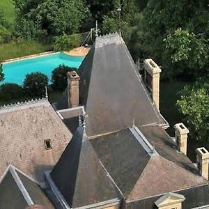 ホテル Chateau Marith - Etablissement Climatise Avec Piscine クレラック Exterior photo