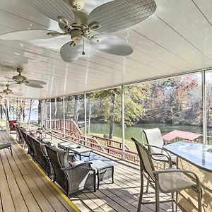 Abbeville Pet-Friendly Lakeside Retreat With Dock!ヴィラ Exterior photo