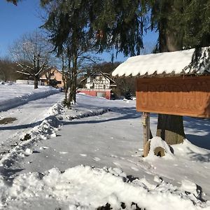 ホテル Gaestezimmer Grundmuehle Nordheim vor der Rhön Exterior photo