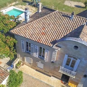 Awesome Home In Saint-Christoly-De-Bla With Private Swimming Pool, Can Be Inside Or Outside Exterior photo