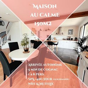 Richemont  Maison Au Calme A 5Min De Cognac Pour 1 A 8 Persヴィラ Exterior photo