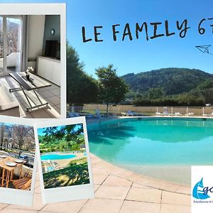 Pierrefiche T2 Avec Piscine-Le Family 67アパートメント Exterior photo