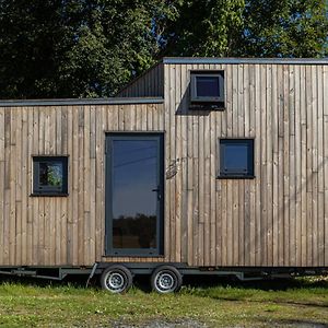 Årnes Tiny House In The Countrysideヴィラ Exterior photo