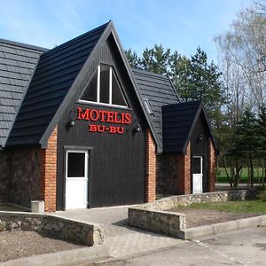 Motelis Bu-Bu Pļaviņas Exterior photo