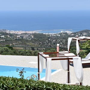 Superb Villa,With Amazing Seaviews & Huge Pool! Somatás Exterior photo
