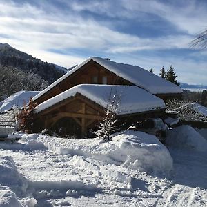 Habère-Poche Le Chalet De Doucy Bardet Bed & Breakfast Exterior photo