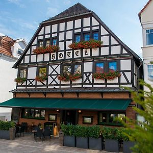 Hotel Zum Braunen Hirschen バート・ドリーブルク Exterior photo