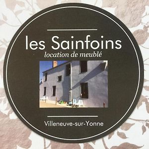 Villeneuve-sur-YonneLes Sainfoins, Ideal Voyageurs Proアパートメント Exterior photo