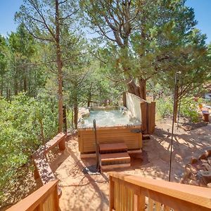 Pine Chic Arizona Retreat With Hot Tub, Fire Pit And Deck!ヴィラ Exterior photo