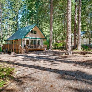 Peaceful Leavenworth Cabin With Deck And Fire Pit!ヴィラ Exterior photo