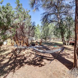 Rustic-Modern Overgaard Cabin With Decks And Fire Pit!ヴィラ Exterior photo