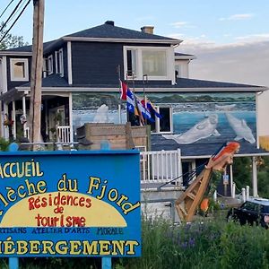 Saint-Fulgence Sejour, Fleche Du Fjord, Vue Saguenay, Mont Valinアパートホテル Exterior photo