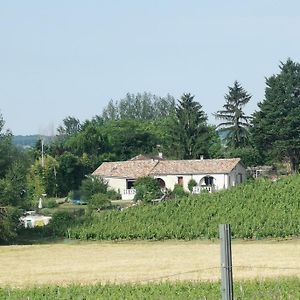 ホテル Aux Vignes D'Arnaud Loubes-Bernac Exterior photo