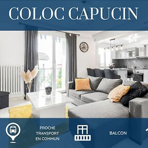 Coloc Capucin - Belle Colocation Avec 3 Chambres Independantes / Balcon Prive / Parking Collectif / Wifi Gratuit アンヌマス Exterior photo
