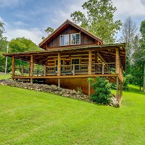 Stunning Creekside Cosby Cabin With Deck And Fire Pit!ヴィラ Exterior photo