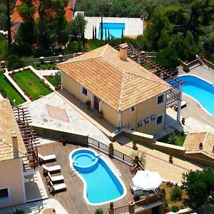 Dreamy Villa Jasmine With Private Pool In Skiathos トロウロス Exterior photo