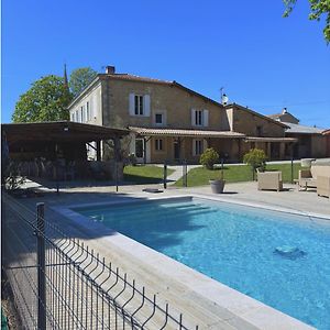 Le Pian-sur-Garonne Elegance Et Charme Au Coeur Des Vignes - Piscine Et Decoration Artisanaleヴィラ Exterior photo